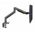 North Bayou G45 Full Motion Swivel Monitor Mount with Gas Spring for 27”-40” Monitors- Black