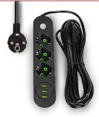 303/one USB extension for three USB port